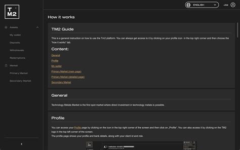 Technology Metals Market (TM2) | SPELLSYSTEMS