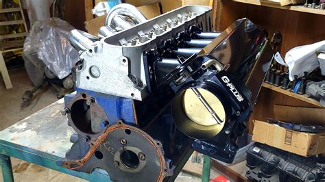 Freaky Ford 300 Inline-Six Topped With Sliced-and-Diced Chevy LS Head