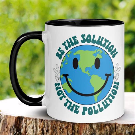 Earth Day Mug, Earth Day Gifts, Be the Solution, Mother Earth Coffee Mug, Happy Earth Day Gift ...