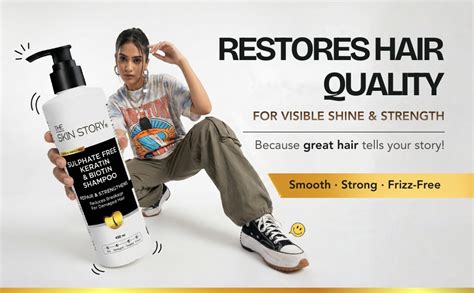 Buy The Skin Story Sulphate Free Keratin Shampoo - Treated Hair ...
