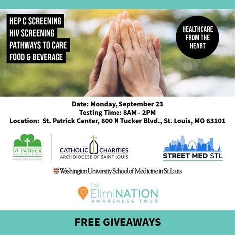 Project HepCure - The ElimiNATION Awareness Tour, St. Patrick Center ...