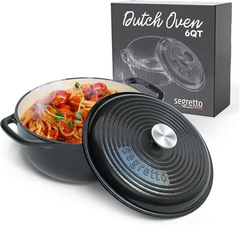 Amazon.com: Cajun Classic Cookware McWare Cajun Classic 3 Quart Dutch ...