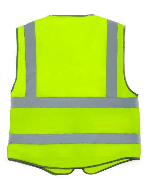 Safety Vest Fluorescent Green - Large
