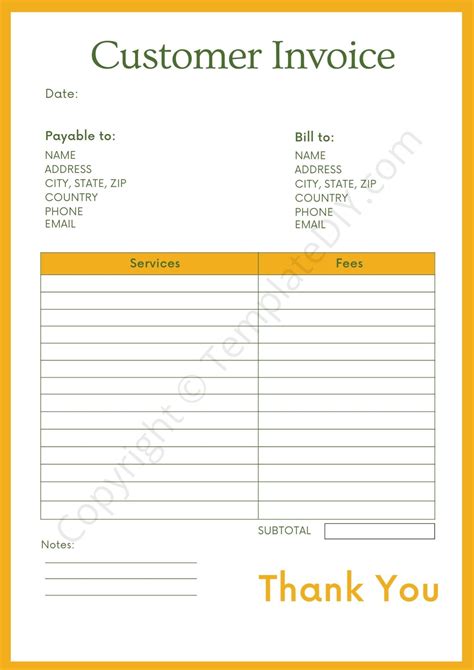 Invoice Model 的图像结果