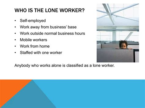 Lone Worker Safety Training | PPTX