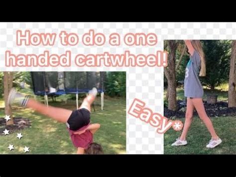 Image result for One-Handed Cartwheel Tutorial