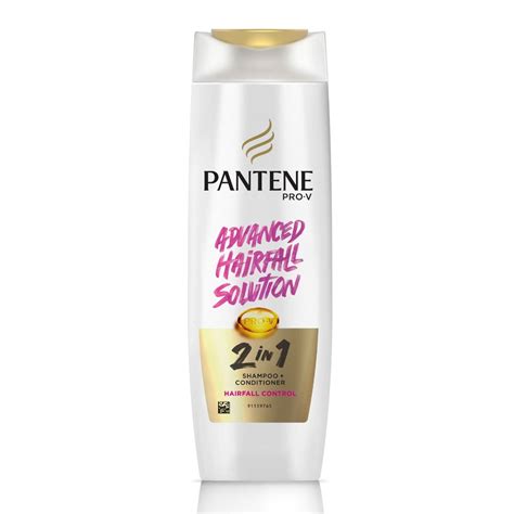 Pantene Pro-V 2 In 1 Hair Fall Control Shampoo + Conditioner, 180 ml ...