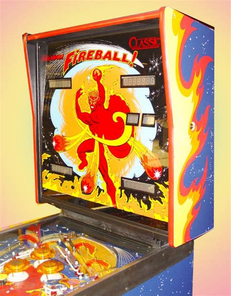 Image result for Fireball Pinball Machine