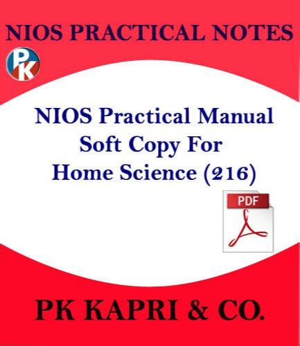 NIOS Home Science Practical 的图像结果