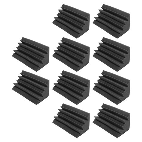 TGEC Sound Dampening Panels, Acoustic Foam 10Pcs Voice Absorbing Noise ...