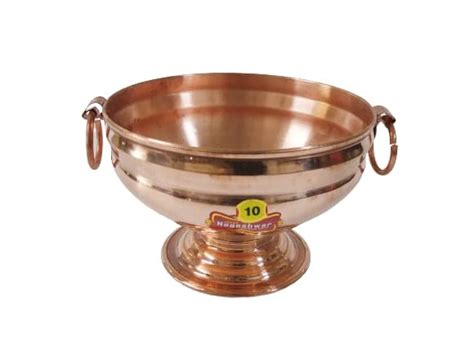 tamba kudi (small) | Copper Hawan Kund with stand | Copper Havan Kund ...