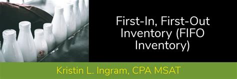 Image result for First in First Out FIFO Method