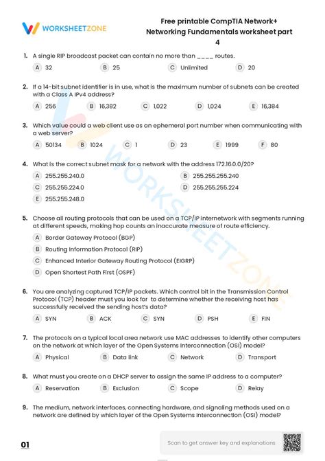 Computer Networking Worksheet 的图像结果