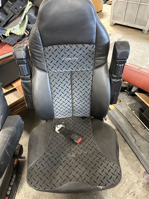 Seats Inc Black Legacy Truck Seat with base used part — North Georgia ...