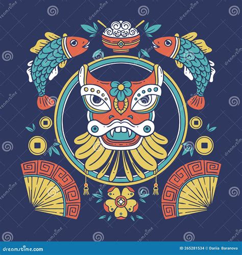 Chinese Happy New Year 2021. Year of the Bull Stock Vector ...