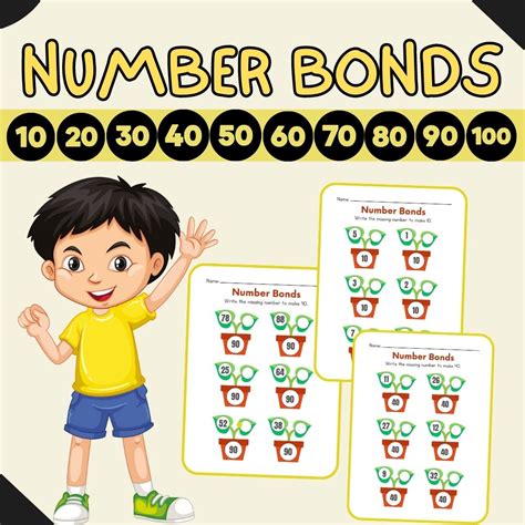 Number Bonds to 100: Kindergarten Math Centers and Activities | Made By ...