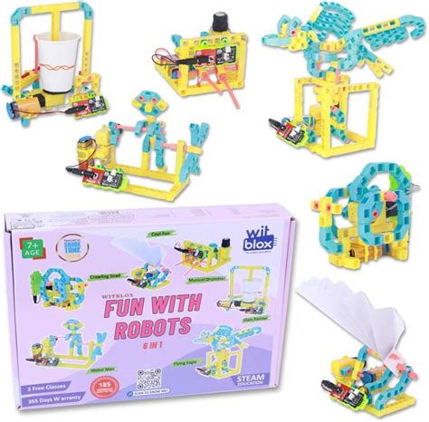 Witblox 6 in 1 Science kit Compatible with Arduino Plug Fit Modular ...