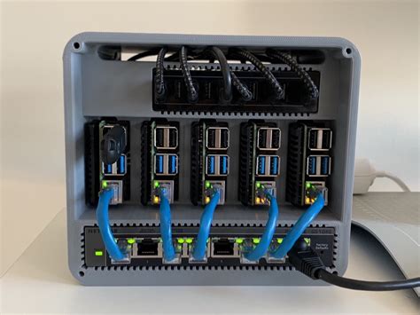 Raspberry Pi 4 Cluster 的图像结果