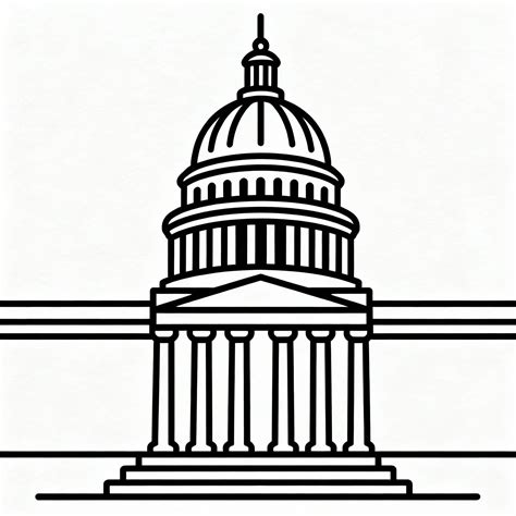 Legislative Branch Drawing Easy - Create Simple Visuals