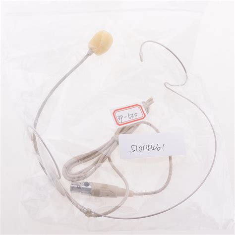 WOMBLE Double Earhook Wired Headset Headworn Microphone Beige XLR 3Pin ...
