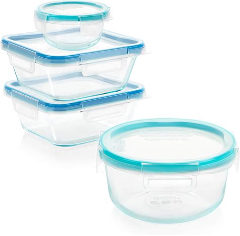 Amazon.com: Snapware Total Solution Pyrex Glass Food Storage Container ...