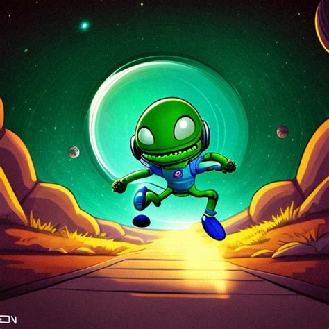Image result for Alien Run Game