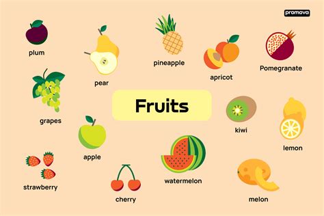 List Of Fruits With Pictures