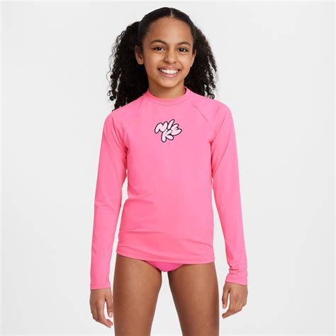 Pink Long Sleeve Shirts Swimwear. Nike.com