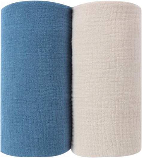 Amazon.com: DaysU Muslin Baby Swaddle, Cotton Swaddling for Boy and ...