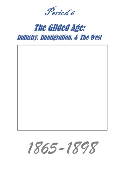 Period 6 Apush workbook 2 - 1865-