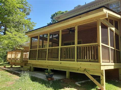 Screened Porch, Deck Combo: Outdoor Bliss in Macon’s River North ...