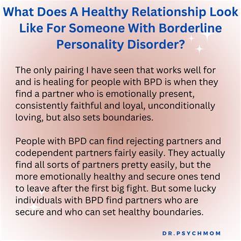 Healthy Relationships for People with Borderline Personality Disorder