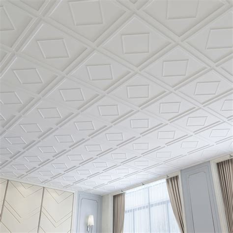 White Ceiling Tiles - Bed Bath & Beyond