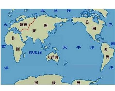 世界七大洲五大洋的英文名称是什么?_百度知道