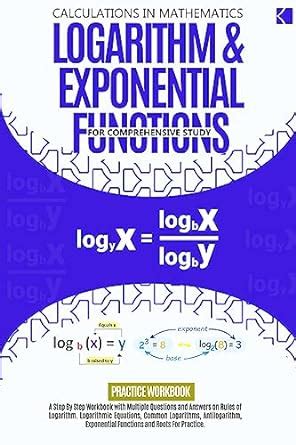 Buy Logarithm & Exponential Functions For Comprehensive Study Book ...