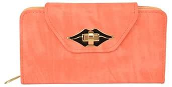 Buy Violet Women's Clutch (Peach, VAP242) at Amazon.in