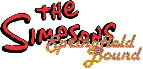 The Simpsons: Springfield Bound (Logo) by KidBobobo on DeviantArt