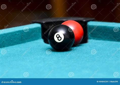 Ball behind the eight ball stock image. Image of eight - 90404239