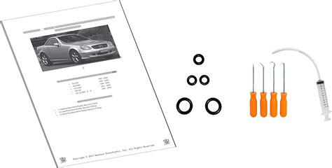 Buy Mercedes Hydraulic Cylinder Repair Seals Kit Convertible Top 96-04 ...