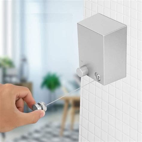 AWOKZA Retractable Clothesline,Indoor Clothesline for Drying Clothes ...