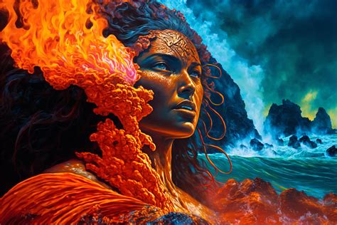 Volcano Goddess Pele Hawaii