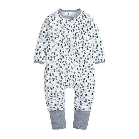 Luxalzxs Long Sleeve Onesies Newborn Infant Toddler Baby Boys Girls ...