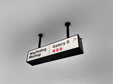 Wayfinding Free Mockup | Free Mockup World
