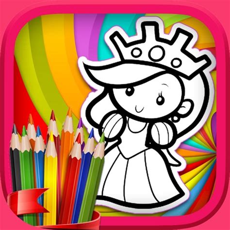 Image result for Princess Coloring Book App
