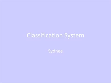 Image result for Classification System Class