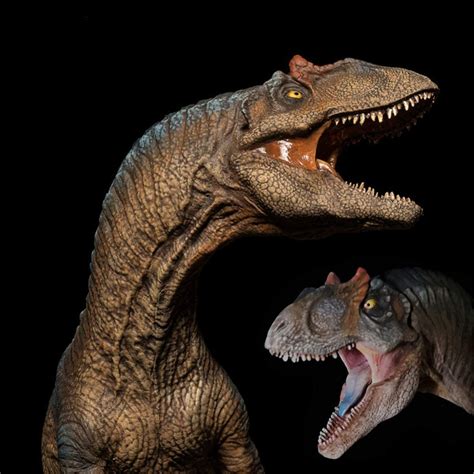 W Dragon Studio 1 35 Scale Allosaurus Fragilis Statue Blue | Desertcart ...