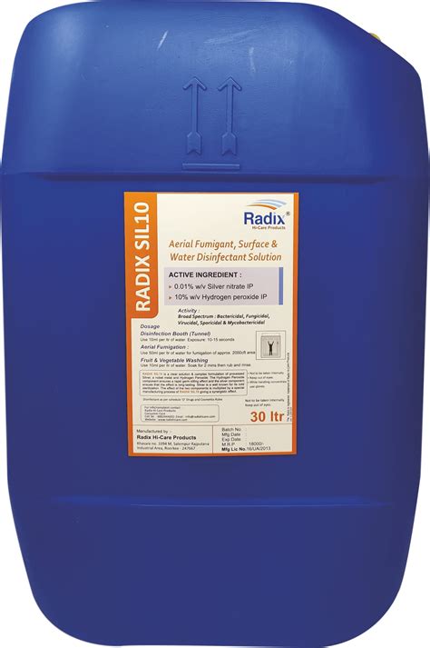Buy RADIX SIL10 | Silver hydrogen peroxide based Eco-friendly ...