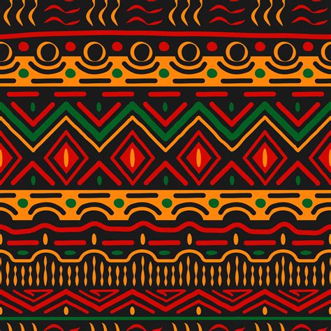 6 Hand Made African Digital Scrapbook Paper African Background Kwanzaa ...