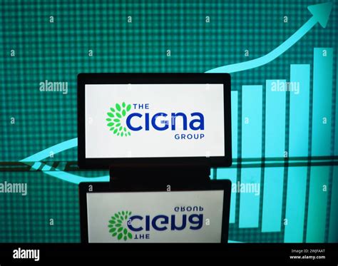 Bavaria, Germany -February 14, 2024: In this photo illustration, Cigna ...