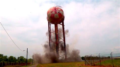 Image result for Water Towers Falling and Exploding